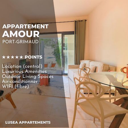 Appartement Amour Terrasse Sur L'Eau Grimaud Extérieur photo