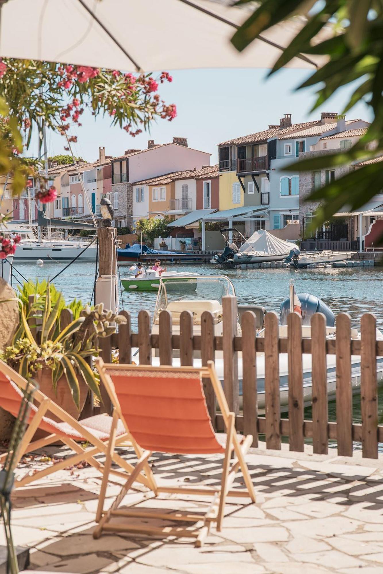 Appartement Amour Terrasse Sur L'Eau Grimaud Extérieur photo
