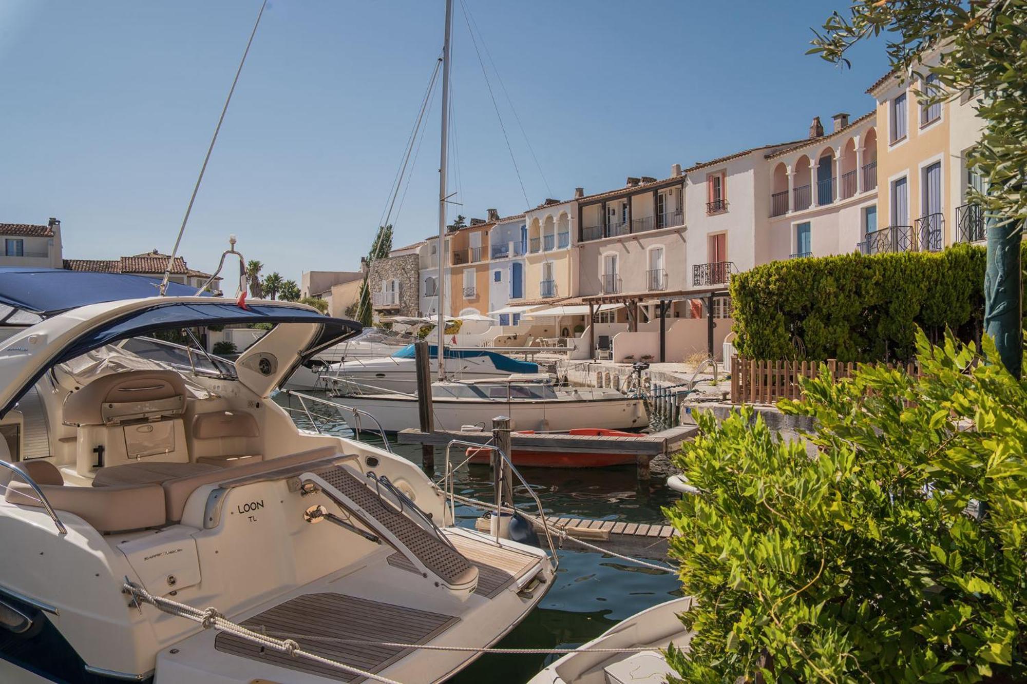 Appartement Amour Terrasse Sur L'Eau Grimaud Extérieur photo