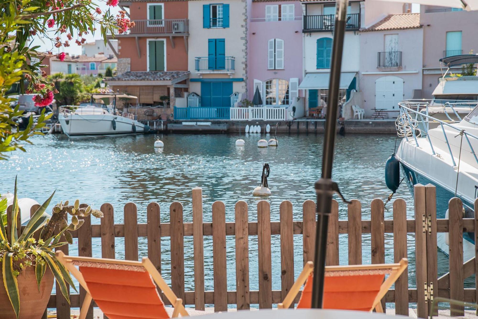 Appartement Amour Terrasse Sur L'Eau Grimaud Extérieur photo