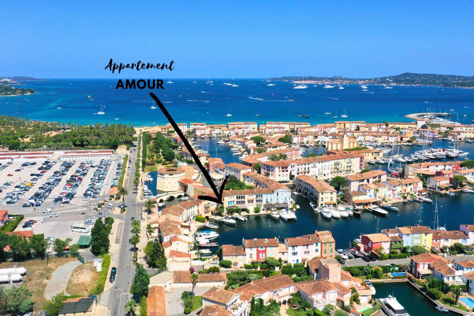 Appartement Amour Terrasse Sur L'Eau Grimaud Extérieur photo