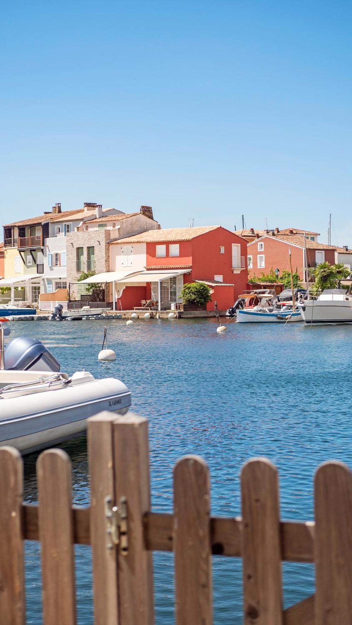 Appartement Amour Terrasse Sur L'Eau Grimaud Extérieur photo